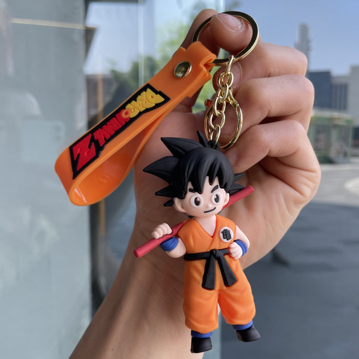 Wholesale Keychain Cartoon Doll Car Keychain Pendant Bag Pendant Baby Grabber Small Gift