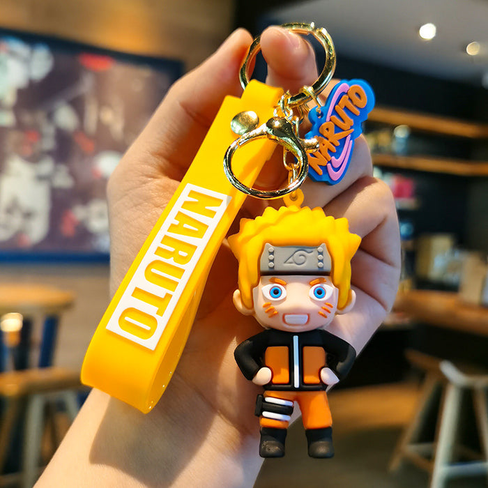 Wholesale Rubber Cartoon Doll Keychain JDC-KC-Tingm195