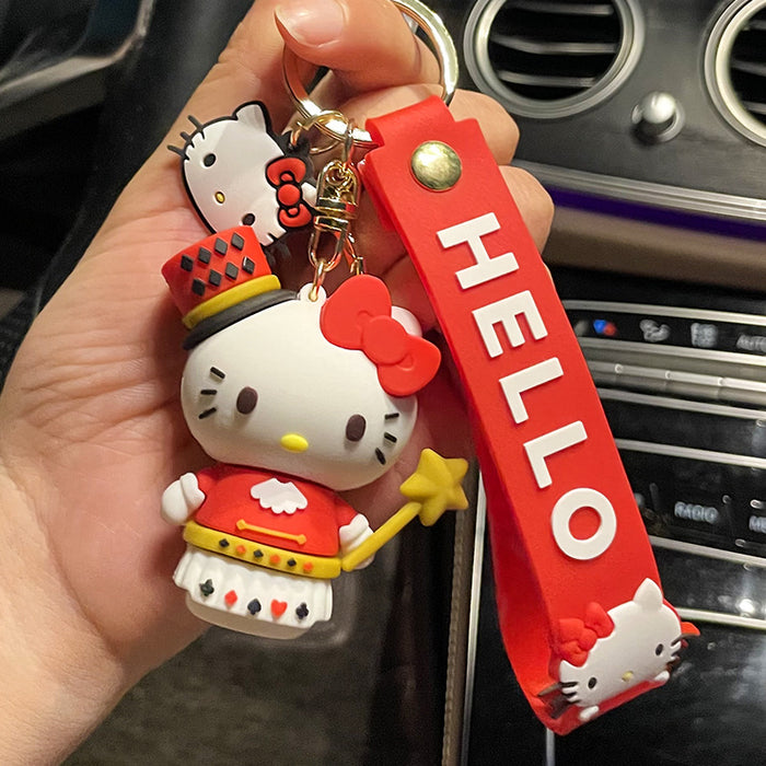 Wholesale Silicone Cartoon Doll Keychain JDC-KC-Benxin018