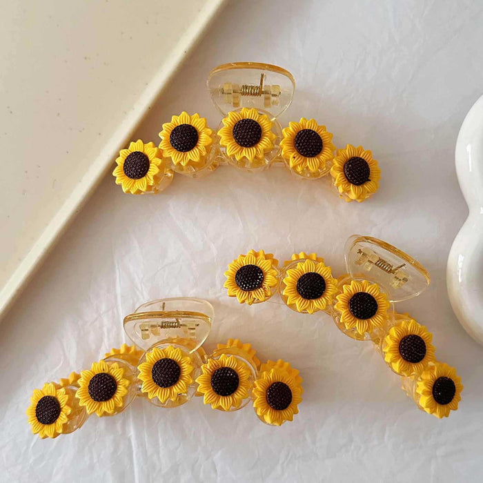 Wholesale New Large Catclip Cute and Versatile Flower Hair Clip Hair Rope Daisy Hair Accessories