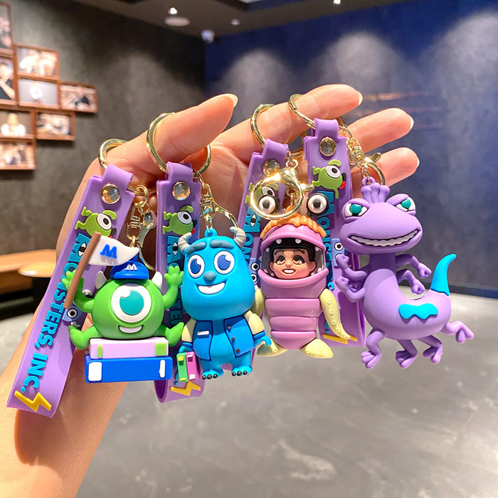 Wholesale Long-haired Monocular Chameleon Key Chain