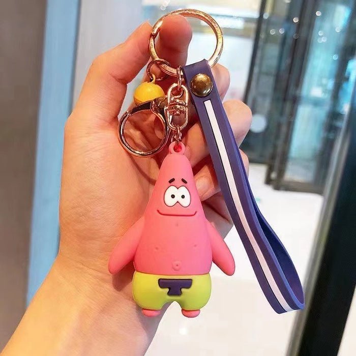 Wholesale Cute Cartoon Doll Glue Keychain JDC-KC-JuMen002