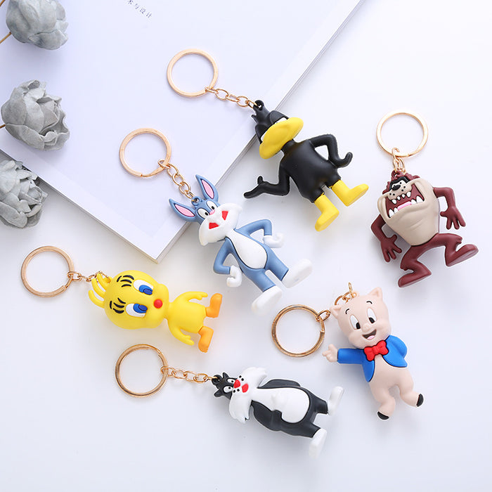 Wholesale PVC Cartoon Keychains