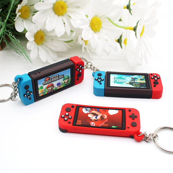 Wholesale Mini Game Controller Keychain Switch PS5 PS4 Game Pendant Gift Controller Model Pendant JDC-KC-HaoAn021