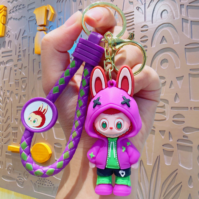 Wholesale Couple Pendants School Bag Pendants Accessories Dolls Cartoon Keychain Gifts Cute Dolls Wholesale Car Keychain JDC-KC-YD091