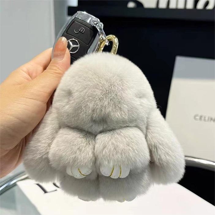 Wholesale  Fur Plush  Key Chain Pendant Plush Doll Bunny Bag Pendant Plush Doll