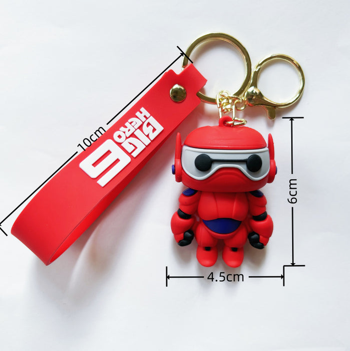 Wholesale PVC Cartoon Doll Keychain JDC-KC-WuYi192