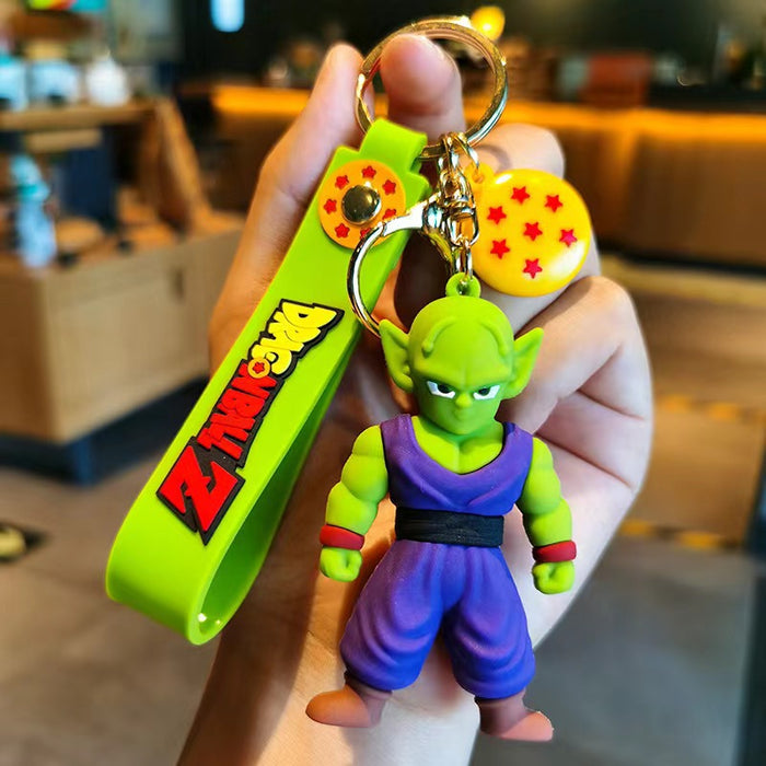 Wholesale Cartoon Doll Silicone Keychain JDC-KC-HongSheng004