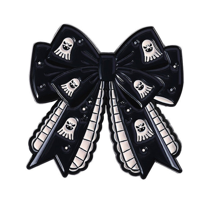 Wholesale Enamel Bow Flower Brooch Pin Set Cute Lapel Badge Party Jewelry Accessory
