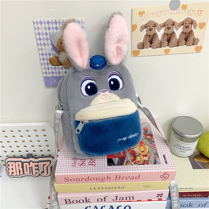 Wholesale Backpack Plush Bag Cartoon Doll Children' s Crossbody Bag