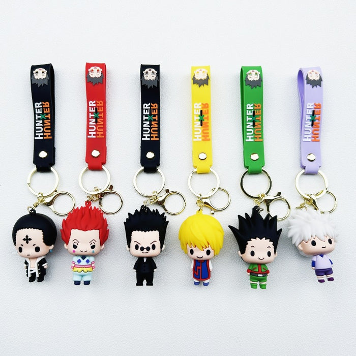 Wholesale PVC Cartoon Doll Keychain JDC-KC-WuYi023