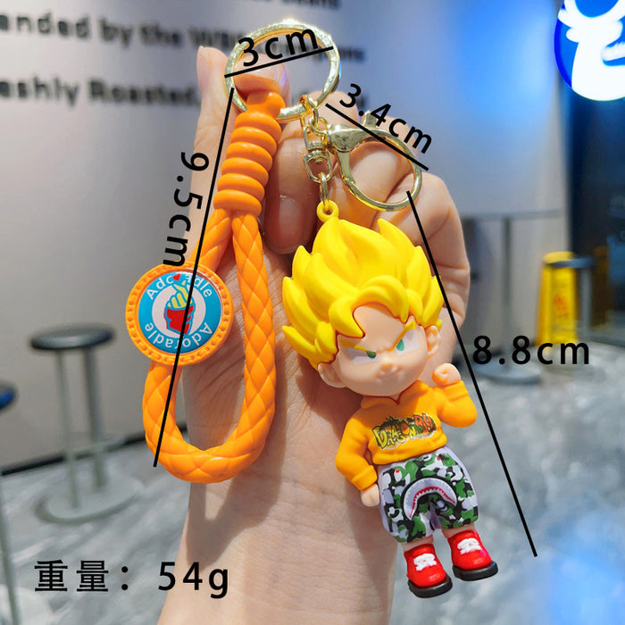 Wholesale Cartoon Doll PVC Keychain JDC-KC-ShuoT009