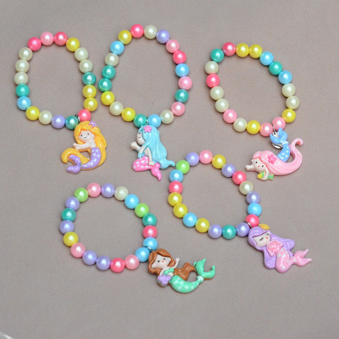 Wholesale Rainbow crystal bead bracelet