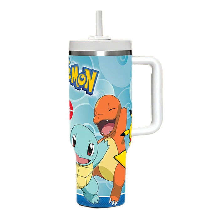 Wholesale 2pcs 40oz cartoon Car Cup Insulated Cup Straw ice bullies cup