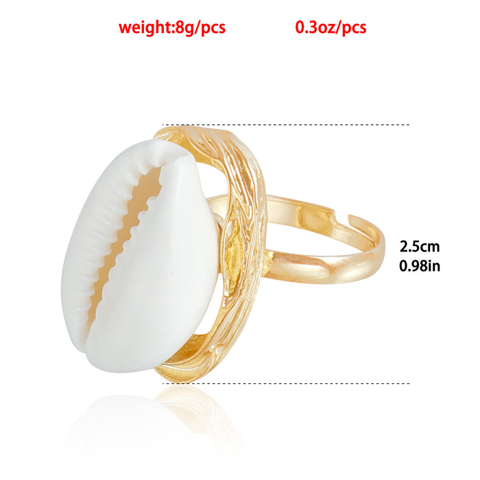 Wholesale Minimalist Shell Ring