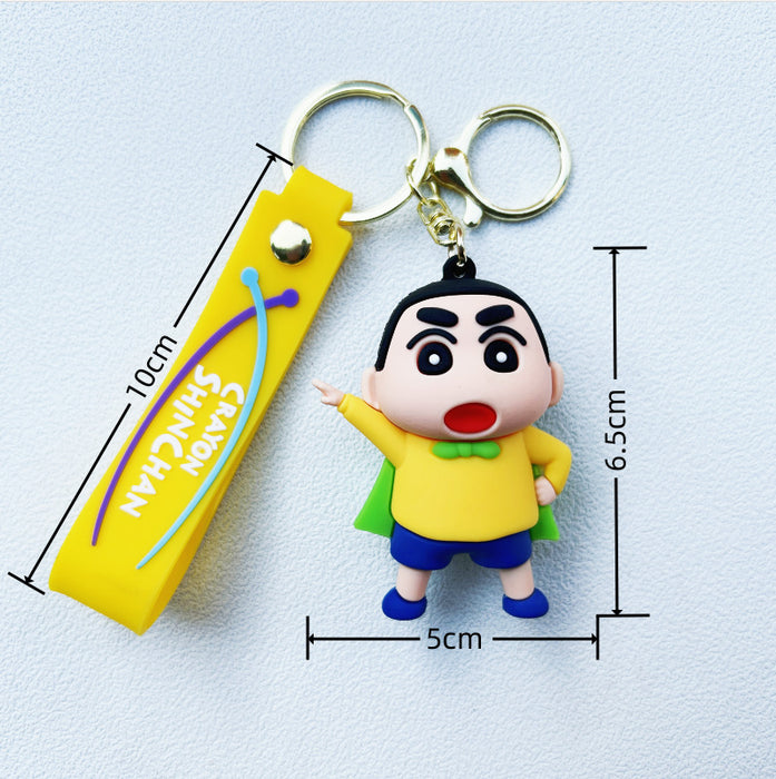 Wholesale PVC Cartoon Doll Keychain JDC-KC-WuYi207