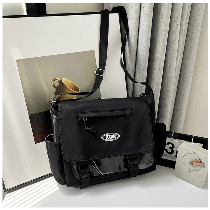 Wholesale Large Capacity One-shoulder Cute Campus Messenger Bag JDC-SD-HT018