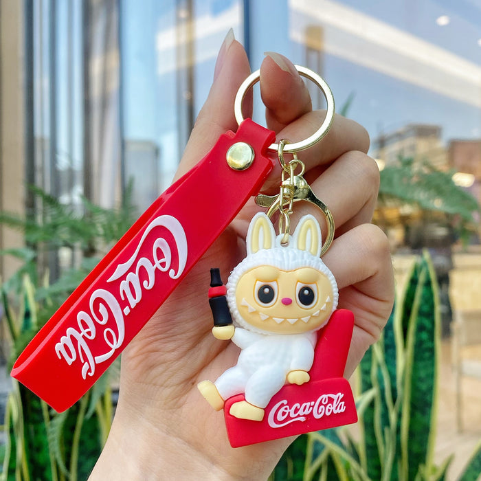 Wholesale Doll-themed surfing keychains