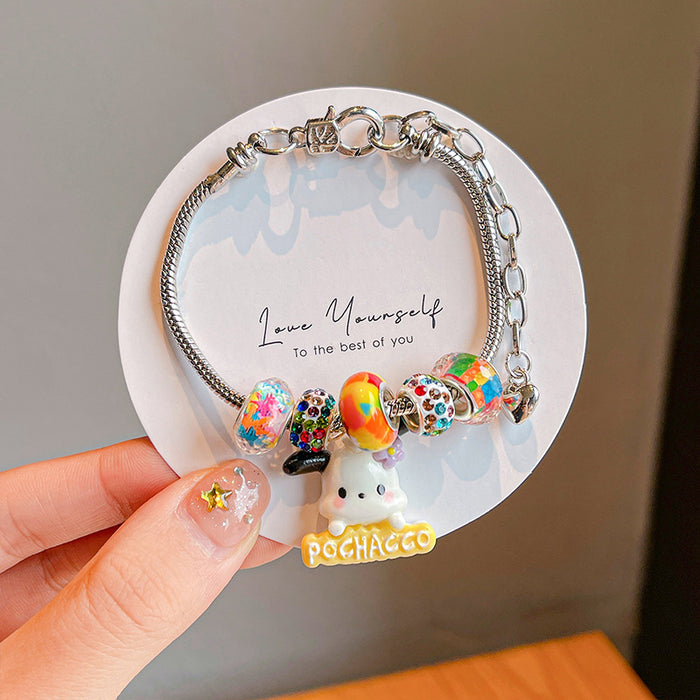 Wholesale Beaded bracelet for women,  high-end,  niche and versatile pearl bracelet,  retro couple' s hand jewelry