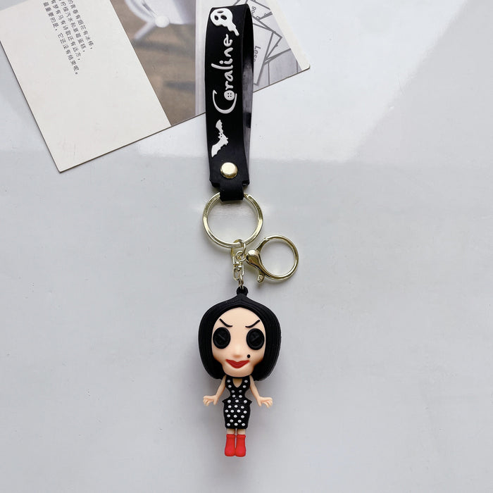 Wholesale Cartoon Animated Creative Halloween Horror Keychains JDC-KC-JuShu020