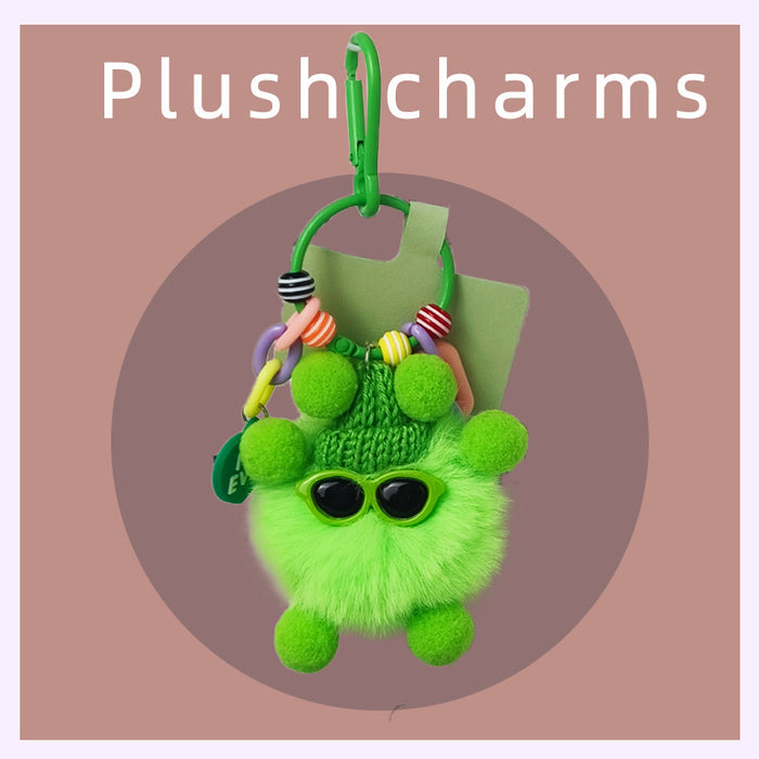Wholesale Cute Plush Elf Bag Charm Pink Keychain Resale Accessory MOQ≥5
