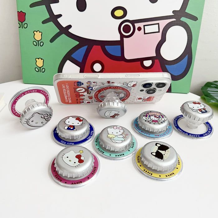 Wholesale Creative Cat Bottle Cap Phone Airbag Stand