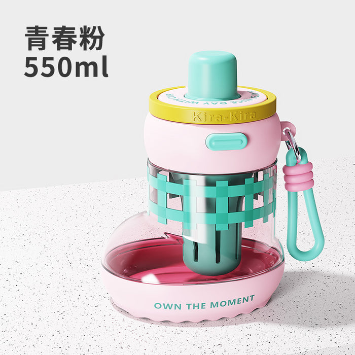 Wholesale Plastic large-capacity straw belly cup