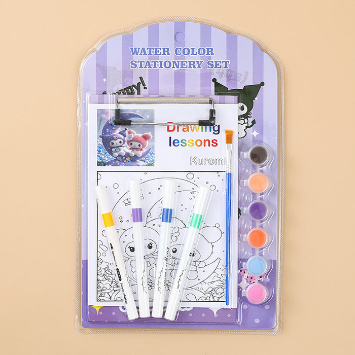 Wholesale DIY Plywood Watercolor pen Set