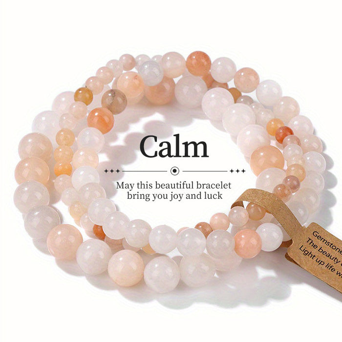 Wholesale Agate Turquoise Beaded Bracelet Retro Colorful Stone Bracelet Jewelry