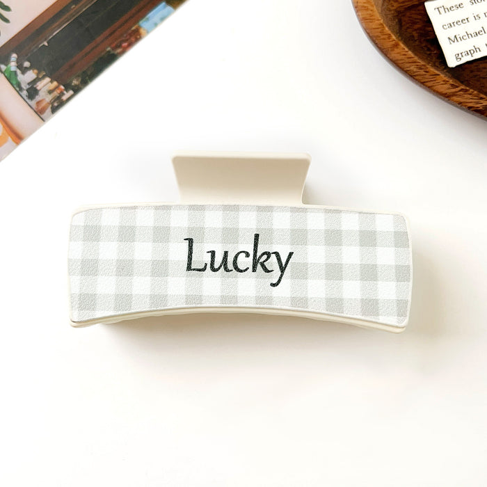 Wholesale Pu Printed Shark Clip Western Style Retro Leather Hairpin Hair Grabber Hair Accessories