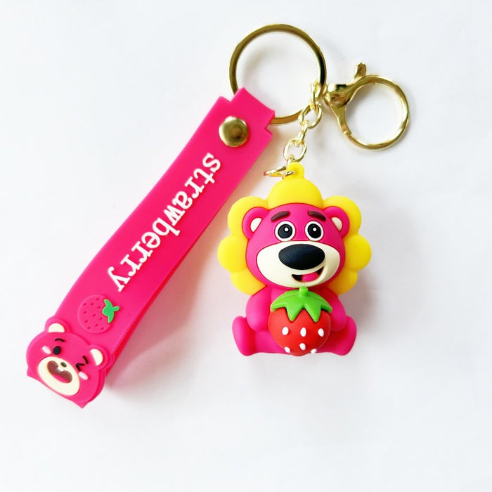 Wholesale PVC Cartoon Doll Keychain JDC-KC-WuYi268