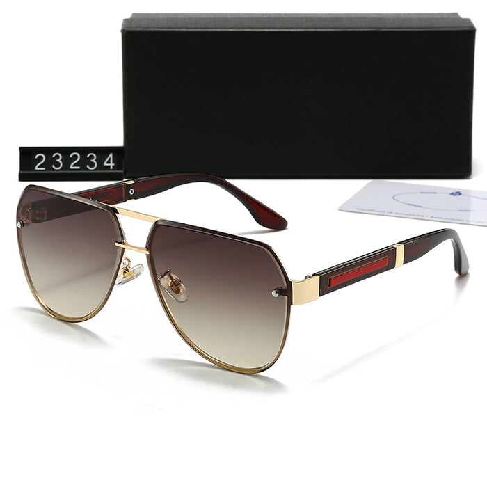 Wholesale New frameless sunglasses, frameless trendy sunglasses, sunglasses