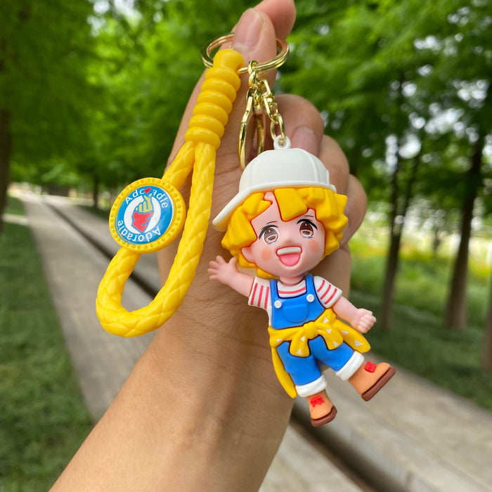 Wholesale Cartoon PVC Keychain JDC-KC-PengYu013