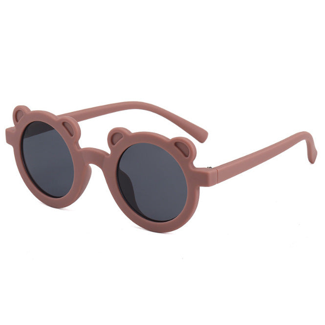 Wholesale New baby sunglasses matte children's sunglasses trendy retro glasses