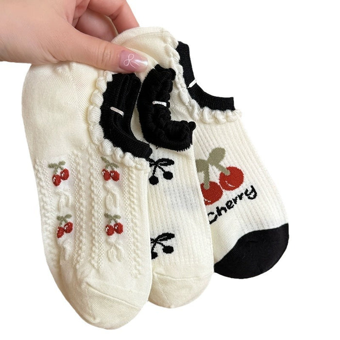 Wholesale Shallow socks, short socks, boat socks, invisible socks, cute mesh socks, thin socks