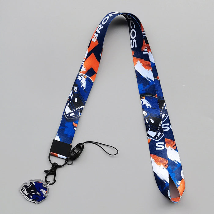 Wholesale Activity Football Mobile Phone Lanyard Keychains