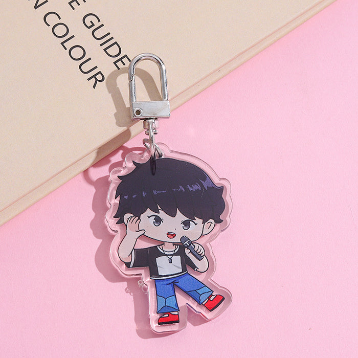 Wholesale Cartoon Cute Acrylic Keychain JDC-KC-AnDao003