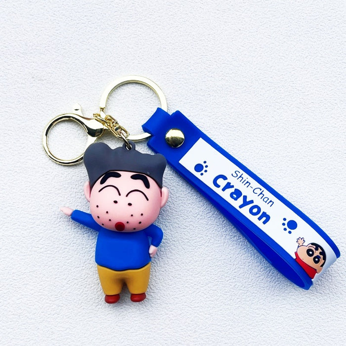 Wholesale PVC Cartoon Doll Keychain JDC-KC-WuYi148