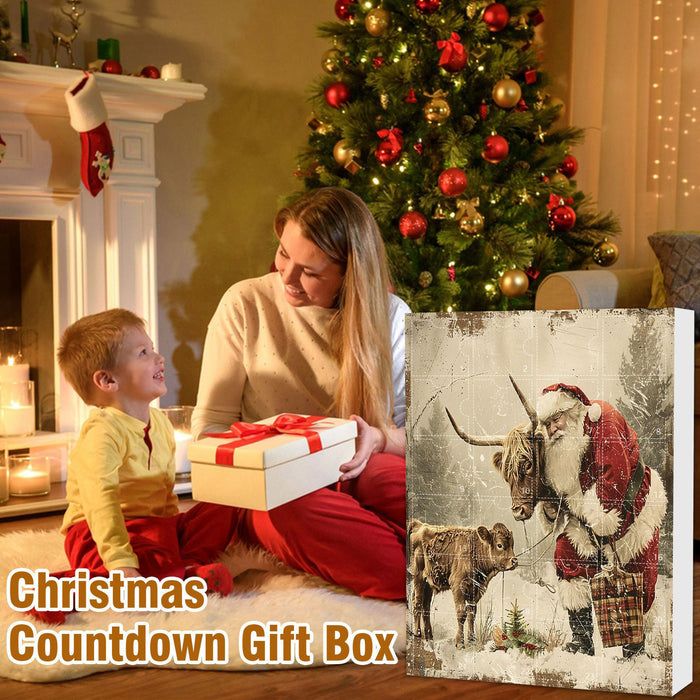 Wholesale Christmas Blind Box Creative Box Packaging Acrylic Cartoon Pendant Blind Box