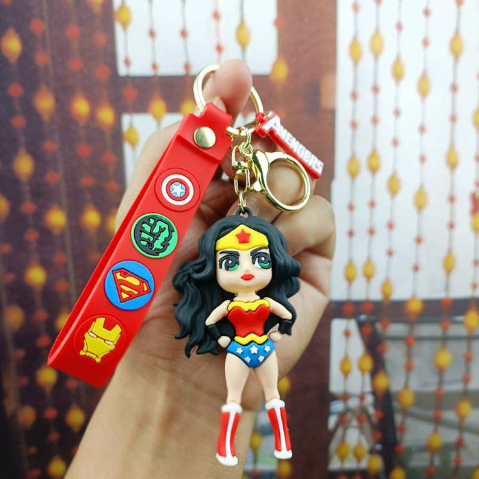 Wholesale Cute PVC movie character keychains