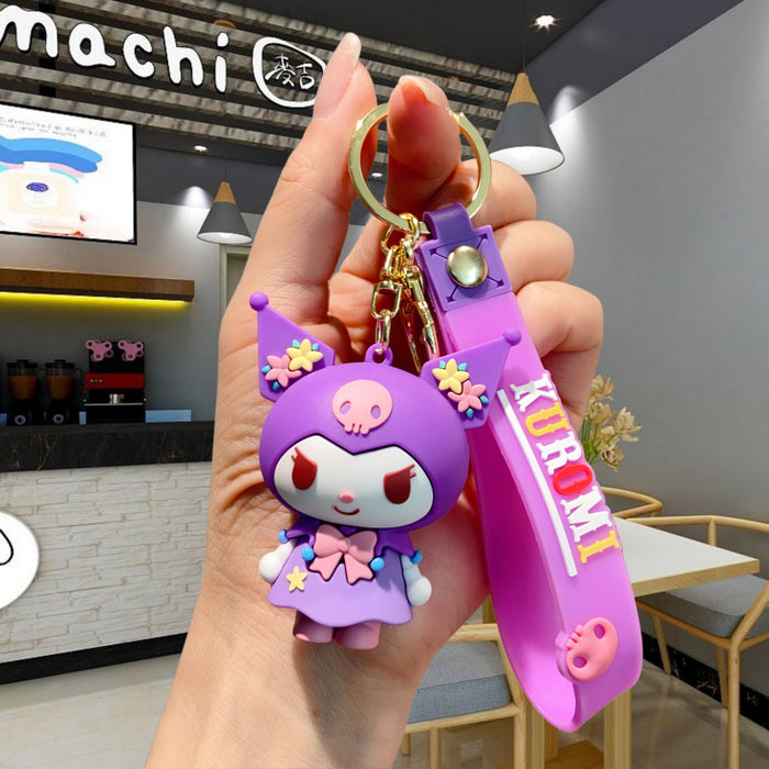 Wholesale PVC Cartoon Doll Keychain JDC-KC-Yid012