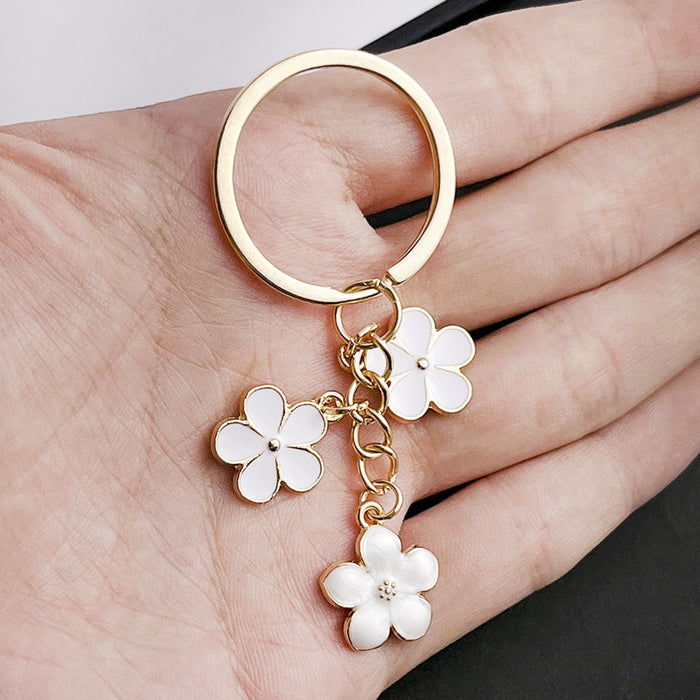 Wholesale Sakura Alloy Keychain JDC-KC-LuNeng005