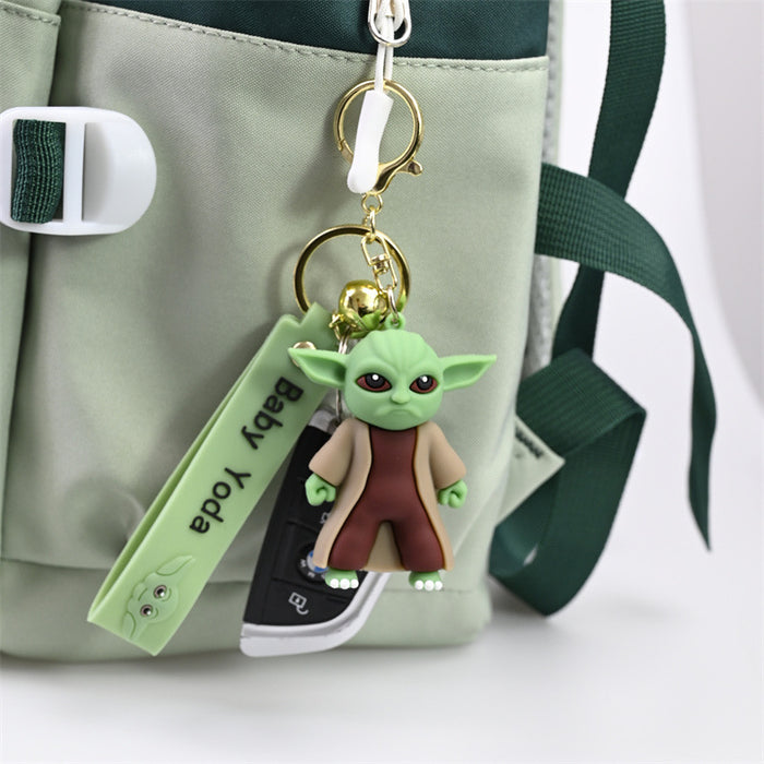 Wholesale PVC Cartoon Doll Keychain JDC-KC-BaoDou001