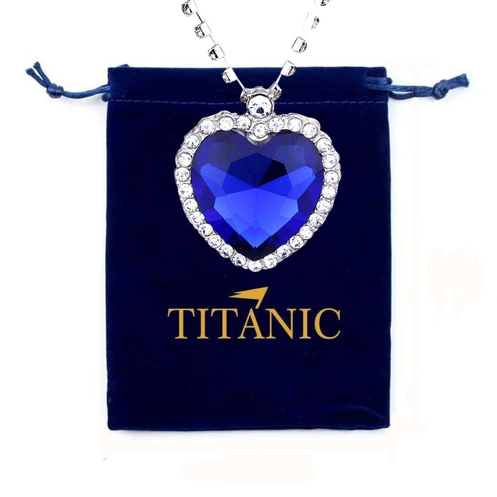 Wholesale New Blue Necklace Women's High End Pendant