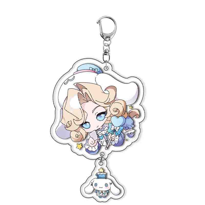 Wholesale Acrylic Keychain cartoon characters Pendant Cute