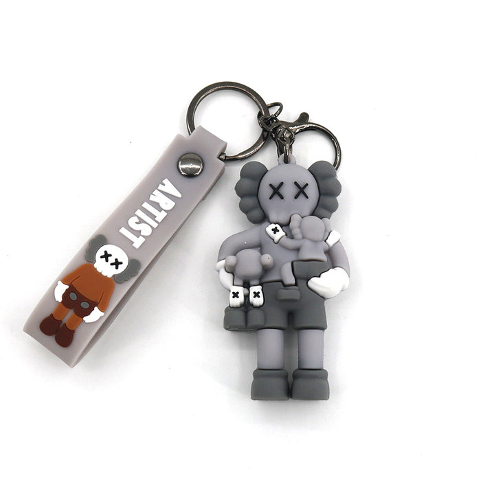 Wholesale Cartoon Couple Pendants Keychains JDC-KC-HaoAn022