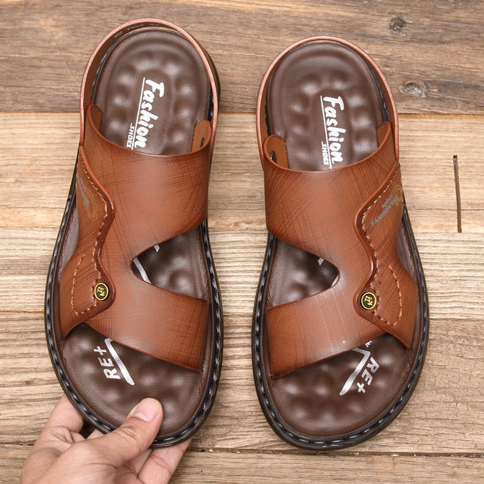 Wholesale 2024 Summer Men Men's Leather Sandals JDC-SD-KangLian001