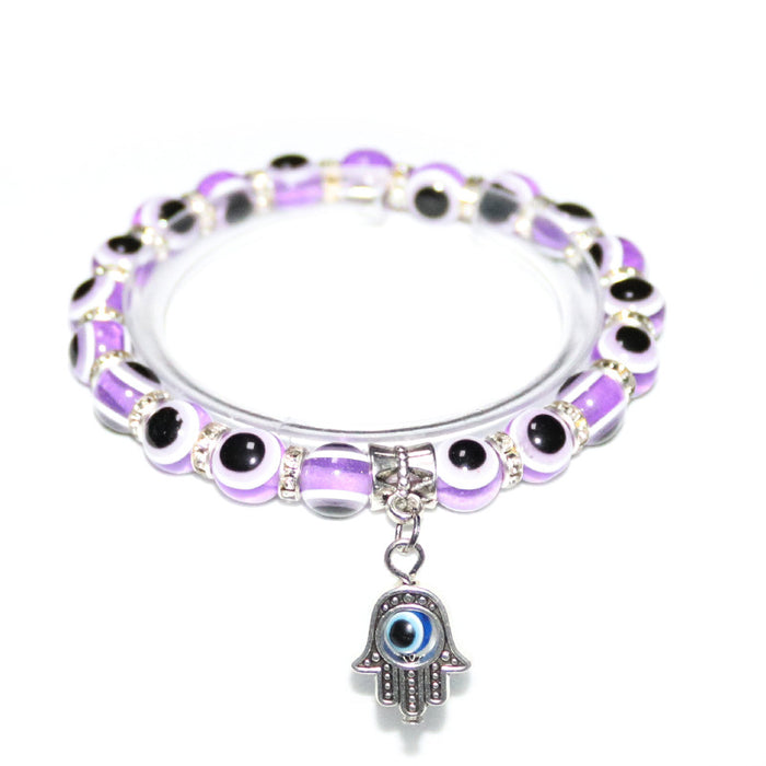 Wholesale Evil Eye Palm Pendant Jewelry JDC-BT-NHong022