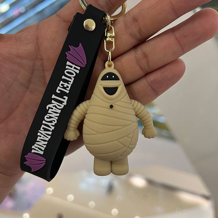 Wholesale Creative Soft Rubber Doll PVC Keychain (F) JDC-KC-XingS008