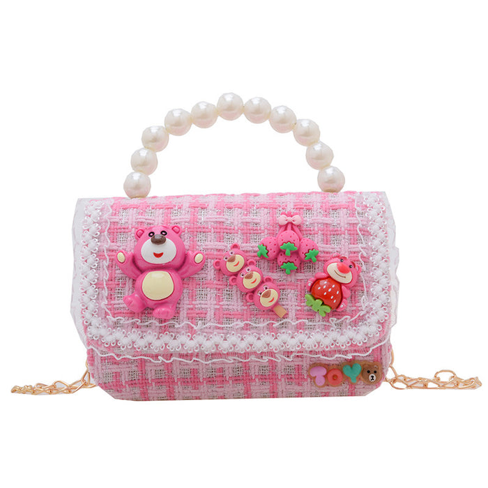 Wholesale Children's Chain Bags Shoulder Bags JDC-SD-GSAT004